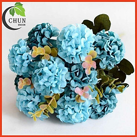 Mua Hoa giả  cành hoa tú cầu Fancy 10 bông trang trí nhà cửa  cửa hàng  văn phòng