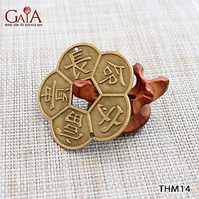 Combo 10 đồng xu hoa mai