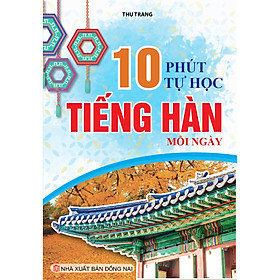 Hình ảnh 10 phút tự học tiếng Hàn mỗi ngày