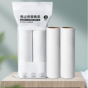 Cây Lăn Bụi Quần Áo, Ga Giường, Sofa, Lăn Lông Chó Mèo 16cm Có Lõi Thay Thế Tiện Lợi - PEAFLO  - Combo 2 lõi lăn 16cm
