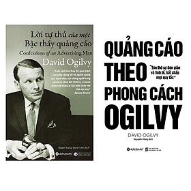 Hình ảnh sách Combo  David Ogilvy: Lời Tự Thú Của Một Bậc Thầy Quảng Cáo + Quảng Cáo Theo Phong Cách Ogilvy