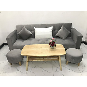 Mua Bộ ghế sofa giường 2mx90 sofa bed tay vịn phòng khách salon sopha linco16