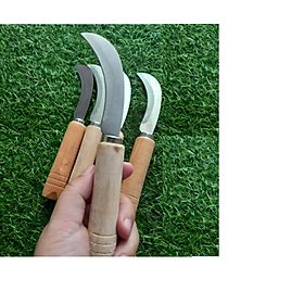 Mua Dao cắt chuối  dao gọt thơm  gọt hoa quả trái cây lưỡi cong  dao ra nải chuối đa năng GD706-Gotmia