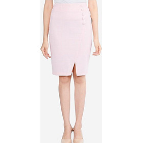 Chân váy ôm phối nút The One Fashion VDS2202HN2