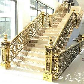 Mua Cầu thang nhôm đúc nghệ thuật