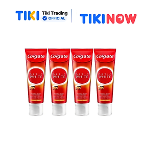 Bộ 4 kem đánh răng làm trắng răng Colgate Optic White từ khoáng núi lửa 100g