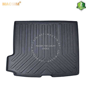 Thảm lót cốp ô tô Volvo XC90 7 Seats Second Generation (2015-Nay) MACSIM màu đen – TPU cao cấp, chuẩn form, sử dụng lâu dài