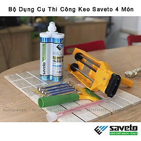 Mua Combo Bộ sản phẩm Keo chà ron cao cấp Saveto - 4 món
