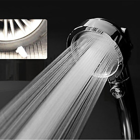 Mua Bát sen tắm nóng lạnh cao cấp mạ Crom&niken mặt Inox tăng áp lực nước gấp 3 lần kèm nút tắt mở với 3 chế độ nước 206783
