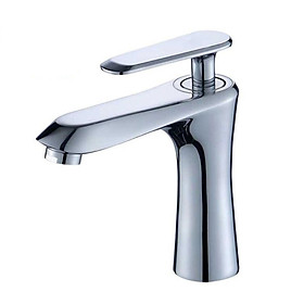 Mua Vòi Lavabo GIOR ITALIA Vòi bồn rửa cao cấp bóng đẹp + Đôi dây cấp (Kiểu tròn cách tân)
