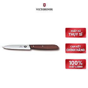 Dao cắt gọt cán gỗ 10cm Victorinox Thụy Sỹ