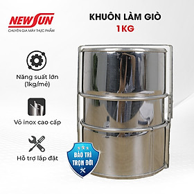 Hình ảnh Khuôn Làm Giò Inox 1 Kg