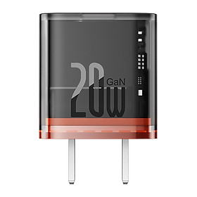 Mua Củ sạc Baseus GaN5 Fast Charger (Mini) 1C 20W Amber Orange CCGP170007- Hàng Chính Hãng