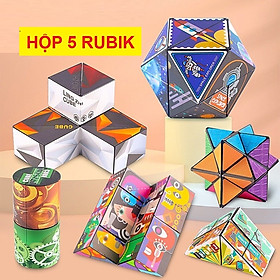 Rubik biến thể 3d, rubik biến hình ma thuật magic thiết kế sáng tạo độc đáo, đồ chơi thông minh cho bé, quà tặng
