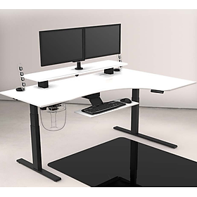 Bàn studio thông minh - Smartdesk L Studio - Nâng hạ độ cao tự động