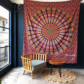 Mua Khăn treo trang trí Mandala Ấn Độ 100% Cotton 2m1 X 2m4