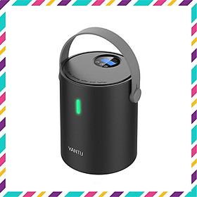 Ống bơm hơi điện tử mini YANTU A05 không dây dành cho ô tô, xe máy, xe đạp - Hàng chính hãng