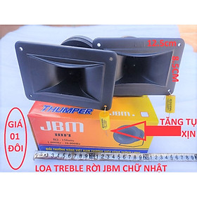 Mua BỘ 2 LOA TĂNG TREBLE RỜI JBM CHỮ NHẬT - TẶNG KÈM TỤ 2.2MF - HÀNG CHÍNH HÃNG