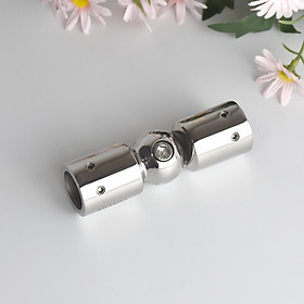 Chuyển góc đa hướng vách tắm kính inox 304 Hiwin SB-616 phi 19