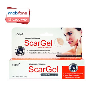 Orlavi Scar Gel: Cung cấp dưỡng chất, mờ sẹo, giúp da mịn màng 35gr