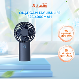 Mua Quạt Cầm Tay Mini JISULIFE F2B ABS 4000mAh - Sạc Nhanh - Sử Dụng Lên Đến 20H - Hàng Chính Hãng