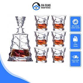 Mua Bộ Bình Ly Pha Lê Bohemia Casablanca  Bộ Bình Ly Thủy Tinh Cao Cấp Trang Trí Bàn Tiệc  Nhập Đức