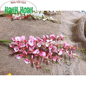 Mua Cành hoa Lan vũ nữ 8 nhánh dài 105cm hàng loại 1- Hoa lụa cao cấp