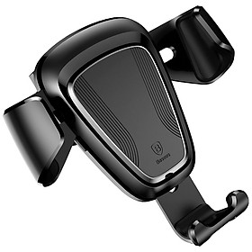 Giá đỡ điện thoại ô tô khóa cảm biến tự động đóng mở cho xe hơi hiệu Baseus Gravity Car Mount  dạng kẹp thông gió cho xe hơi / ô tô - Hàng nhập khẩu