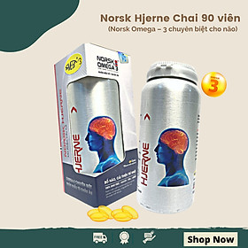 Norsk - Hjerne - Omega 3 chuyên biệt cho não Lọ 90 viên