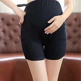 Quần mặc trong váy bầu có chun rút nhiều nấc mát lịm, co giãn tốt cực phù hợp cho mẹ bầu thiết kế bởi LAMME