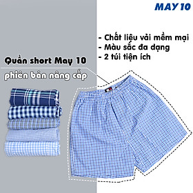Combo 3 quần đùi nam May 10 loại có túi 2 bên
