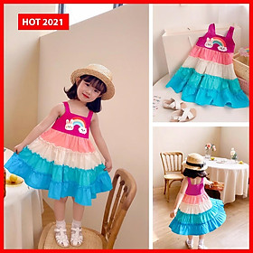 Đầm bé gái dễ thương 2021.