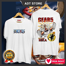 Áo thun Anime One Piece Luffy Design Sun God Nika cực HOT giá siêu rẻ mẫu mới bán chạy