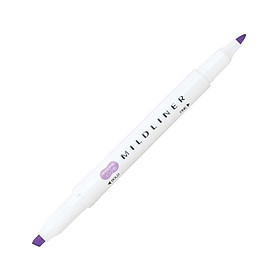 Viết Lông Dầu Dạ Quang Zebra Mildliner-MVI Fine Bold Mild Violet