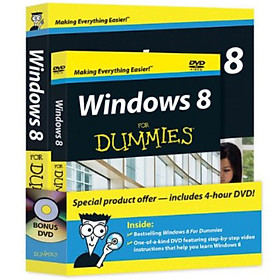 Nơi bán Windows 8 for Dummies Book + DVD Bundle - Giá Từ -1đ