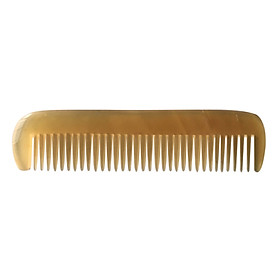 Lược Chải Tóc Sừng Trâu Cao Cấp L39 Nam Trắng (Dài 12,2cm x 3cm)