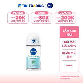Lăn Ngăn Mùi NIVEA Fresh Energy Tươi Mát Sức Sống (50ml) - 83754
