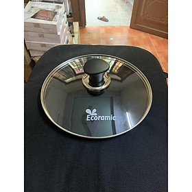 Nắp kính cường lực dùng cho nồi và chảo 22cm 24cm 26cm 28cm 30cm