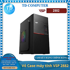 Mua Vỏ máy tính Case VSP 2882 (M-ATX  I-ATX) - Hàng chính hãng TECH VISION phân phối