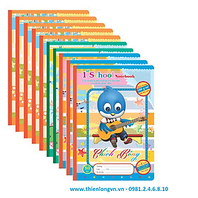 10 quyển vở 4 ô ly Chích Bông 80 trang – TP056
