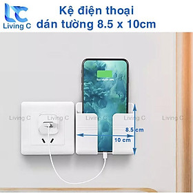 Mua Giá đỡ điện thoại  điều khiển tivi dán tường tiện lợi  bám dính chắc chắn