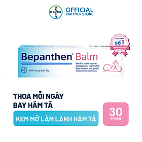 Kem Chống Hăm Bepanthen Balm Dạng Kem Mỡ 30G Tuýp