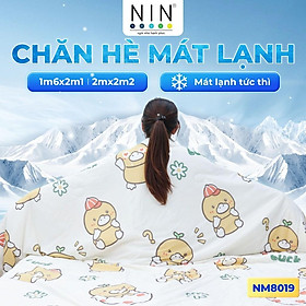 Mua  CHĂN HÈ MÁT LẠNH  Mền lạnh I Cool Advance NIN House NM8019 2mx2m2 vịt Spyduck bối rối | Chăn chần Ice Silk  Chăn điều hoà nhiều độ