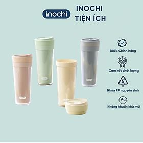 Cốc nhựa Chiba Clip 650ml - Xanh lơ pastel