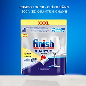 Viên rửa bát finish quantum 100 viên 14 in 1