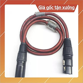 Dây Mic Thu Âm Canon hai đầu XLR-XLR loại xịn chống nhiễu