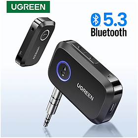 Thiết Bị Nhận Âm Thanh Bluetooth 5.3 Ugreen 90748 khoảng cách 15m, kết nối cùng lúc 2 thiết bị - Hàng chính hãng