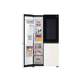 [Chỉ giao Miền Bắc/Nam] Tủ lạnh LG Instaview UV nano 635L màu be GR-X257BG - Hàng Chính Hãng