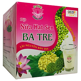 Bột Sữa Hạt Sen BA TRE- Vị thanh ngọt, thơm béo