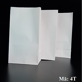 TÚI GIẤY ĐỰNG THỰC PHẨM TRỰC TIẾP, TÚI GIẤY KRAF 13x8x24cm, 50 CÁI